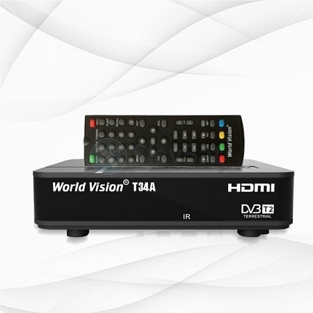 Цифровой эфирный ресивер World Vision T34A