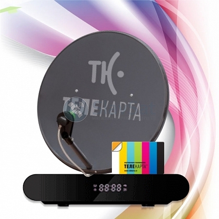 Комплект Телекарта ТВ EVO 08 HD